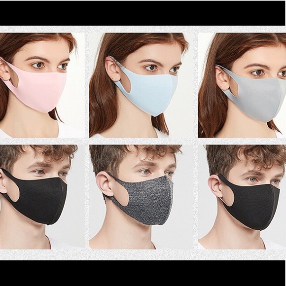 Pack of 25 neoprene face masks reusable washable - Picture 1 of 6